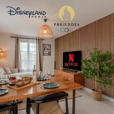 Ter Iii - Le Cocon Enchante A 10 Minutes De Disneyland Paris Parking Wifi Gratuit Апартаменты Серри